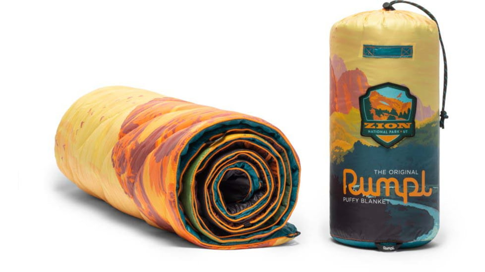 Rumpl Original Puffy Blanket, Zion National Park, 1 Person, TPPB-ZON-1