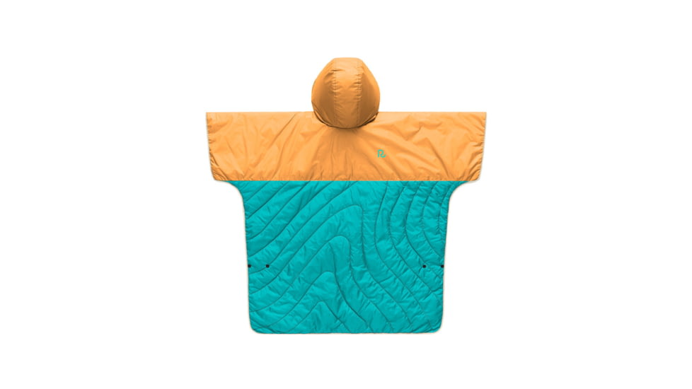 Rumpl Original Puffy Poncho, Newport Color Block, Large/XL, OGPP-NCB-L