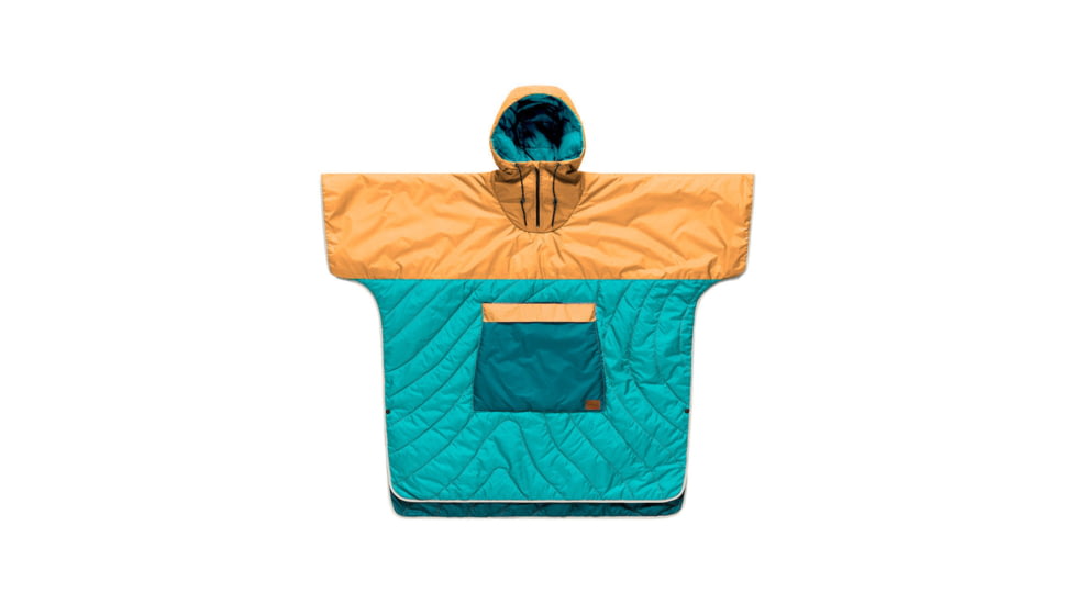 Rumpl Original Puffy Poncho, Newport Color Block, Large/XL, OGPP-NCB-L