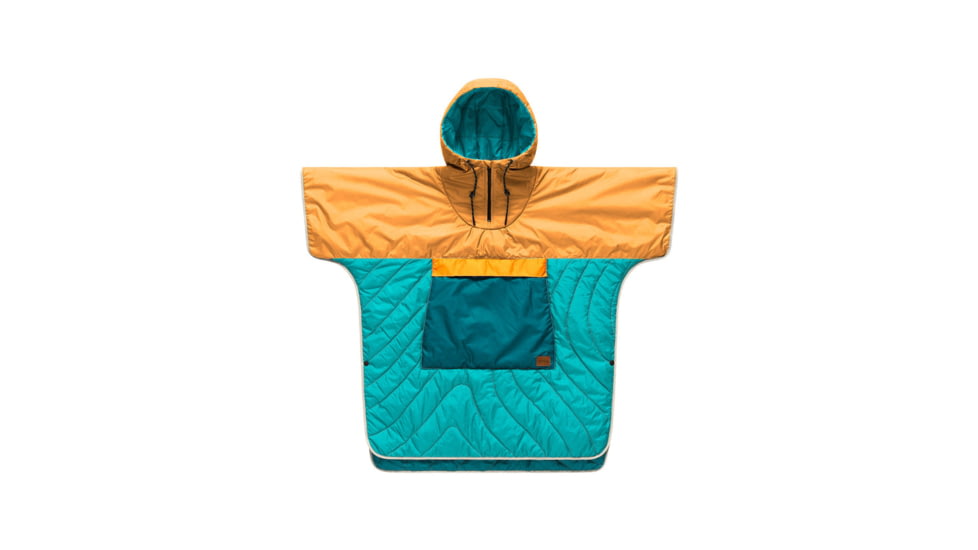 Rumpl Original Puffy Poncho, Newport Color Block, Small/Medium, OGPP-NCB-S