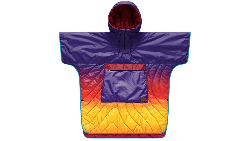 Rumpl Original Puffy Poncho, Pyro Fade, Large/Extra Large, OGPP-PF2-L