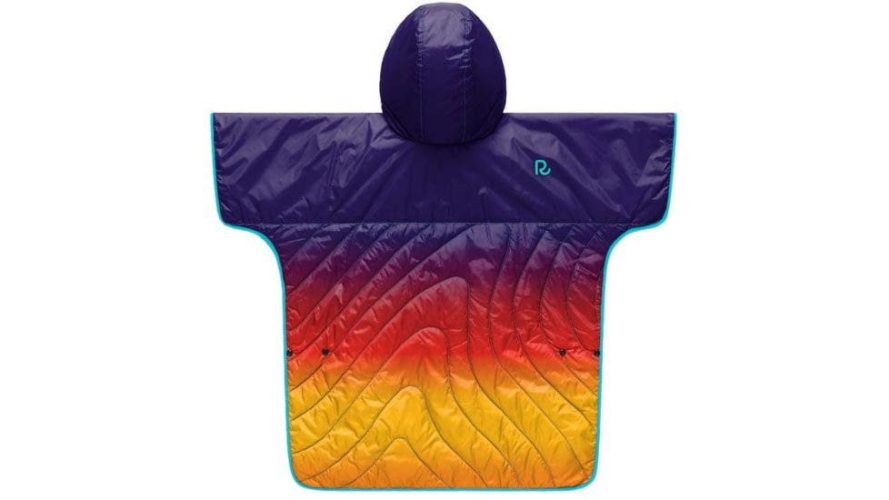 Rumpl Original Puffy Poncho, Pyro Fade, Small/Medium, OGPP-PF2-S