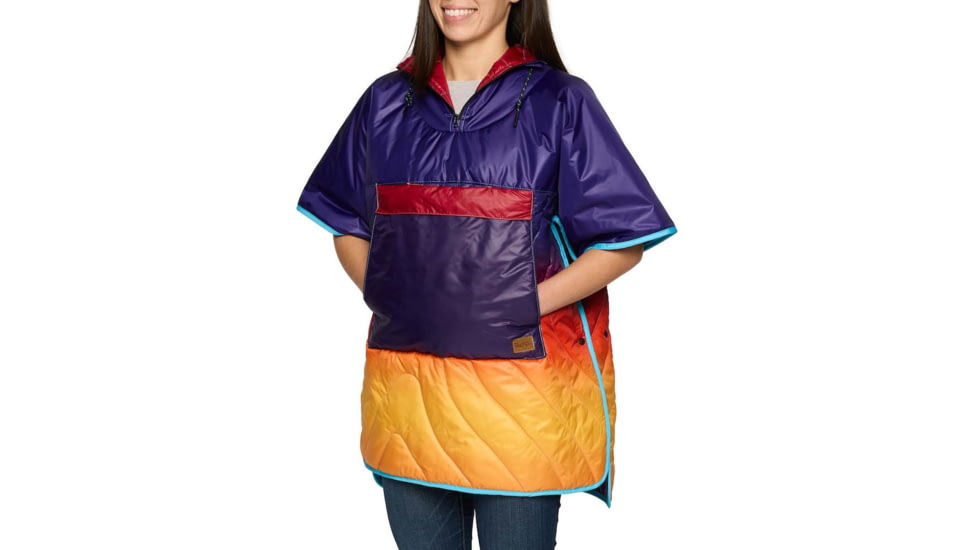 Rumpl Original Puffy Poncho, Pyro Fade, Small/Medium, OGPP-PF2-S