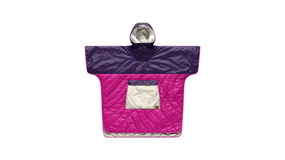 Rumpl Original Puffy Poncho, Retro Color Block, Large/XL, OGPP-RTB-L