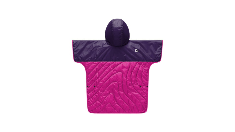 Rumpl Original Puffy Poncho, Retro Color Block, Small/Medium, OGPP-RTB-S