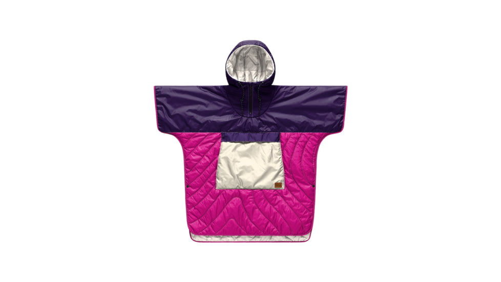 Rumpl Original Puffy Poncho, Retro Color Block, Small/Medium, OGPP-RTB-S