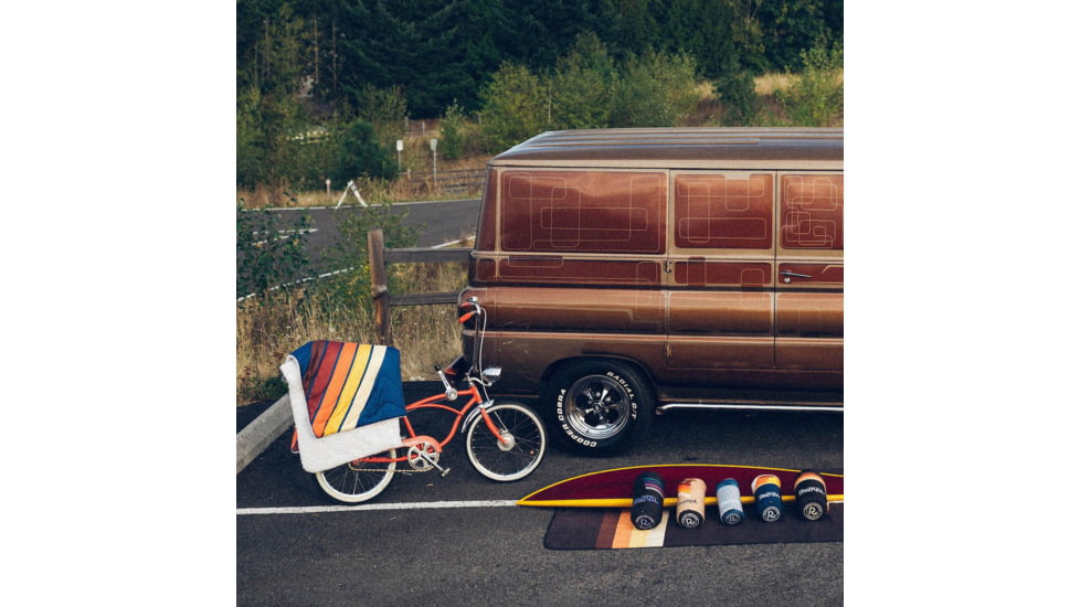 Rumpl Printed Sherpa Puffy Blanket, Filmore, 1-Person, TOSB-PB2-1