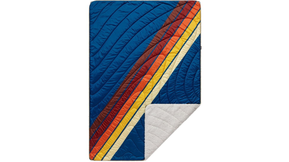 Rumpl Printed Sherpa Puffy Blanket, Filmore, 1-Person, TOSB-PB2-1