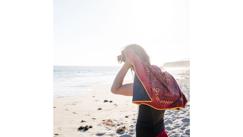 Rumpl Shammy Travel Towel Set, 2 pcs, Sundown, One Size, TPPC-SND-O