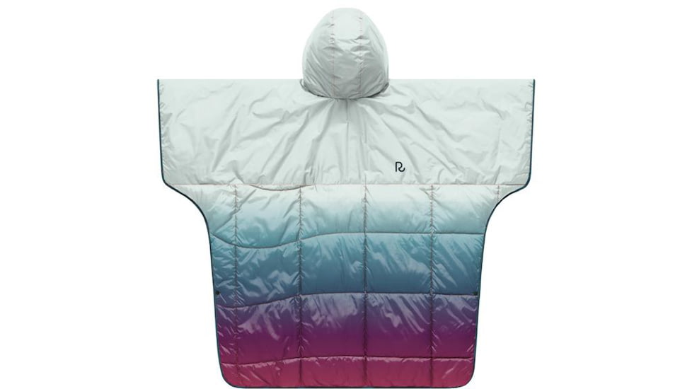 Rumpl The Nanoloft Puffy Poncho, Crisp Fade, One Size, TPON-P32-O