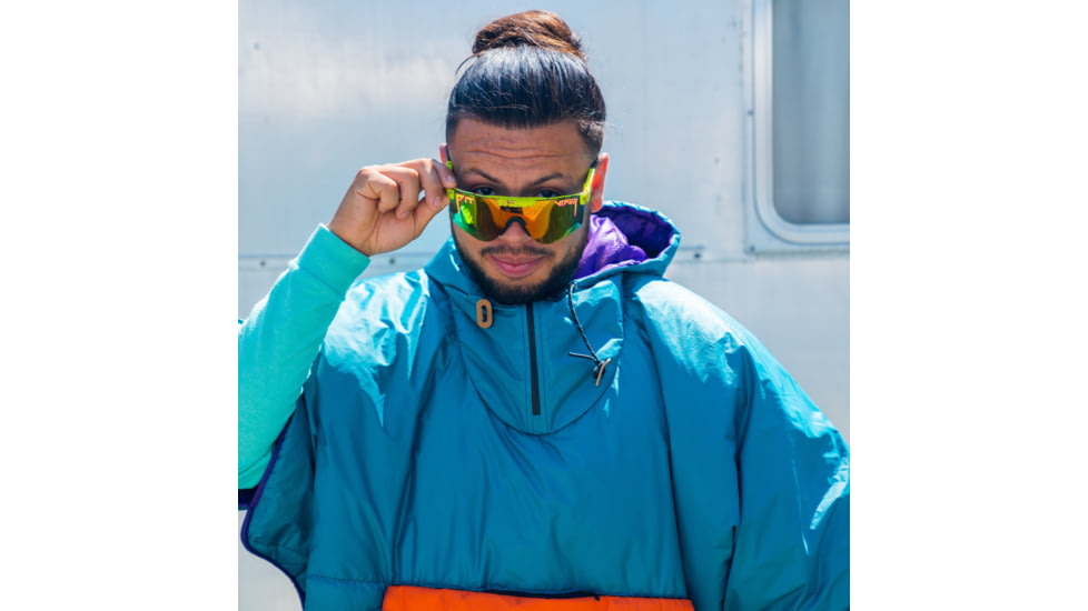 Rumpl The Nanoloft Puffy Poncho, Harbor Blue, One Size, TPON-HB1-O