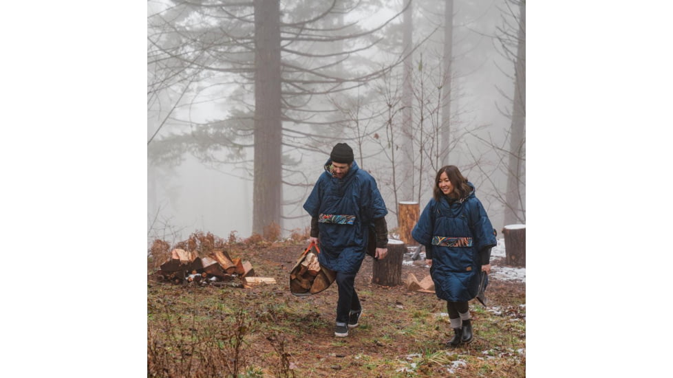 Rumpl The Nanoloft Puffy Poncho, Psychotropic, One Size, TPON-TRO-O