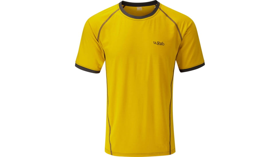 Runout Tee - Men's-Mustard-Large