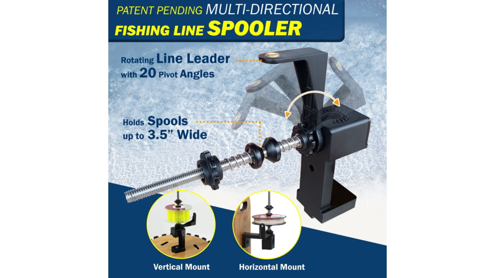 Rush Creek Creations 16-Rods Double Sides Rolling Rack with Line Spooler, American Cherry, 38-5000