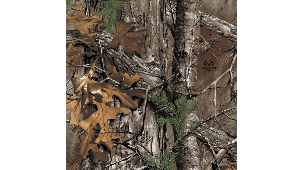 Rush Creek Creations 16 Round Rod Storage Rack with 38mm Steel Post, Camouflage Realtree / Black, 39-7009