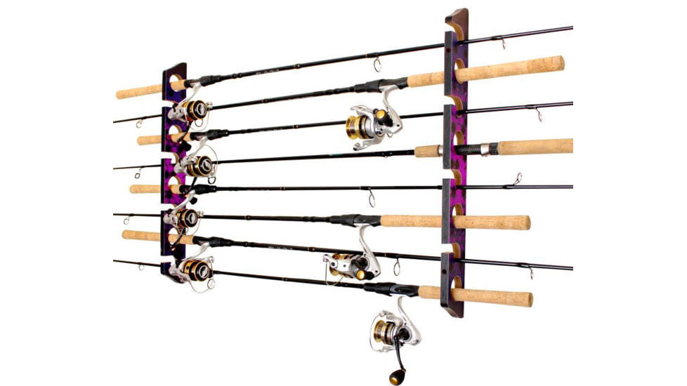Rush Creek Creations 8 Rod Wall/Ceiling Rack, Pink, 23 x 3 x .6, 38-4080