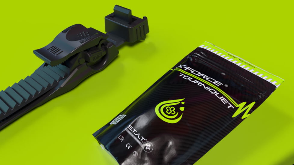 S.T.A.T. Medical Devices X-Force Tourniquet, Black, 17-0002