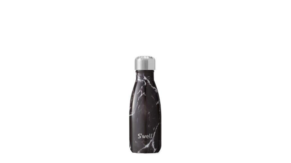 S'well Black Marble Bottle, 9oz 10009-B18-14301