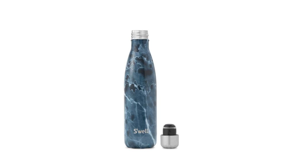 S'well Blue Marble Bottle, 17oz ELBM-17-A16