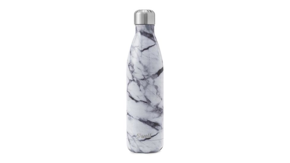 S'well White Marble Bottle, 25oz ELWM-25-B16