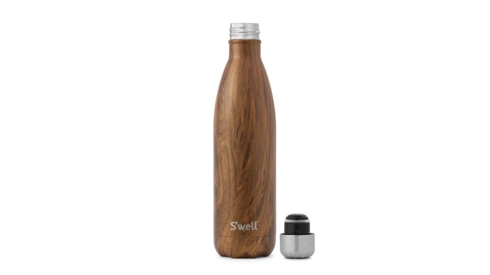 S'well Wood Teakwood Bottle, 25oz LWB-TEAK01