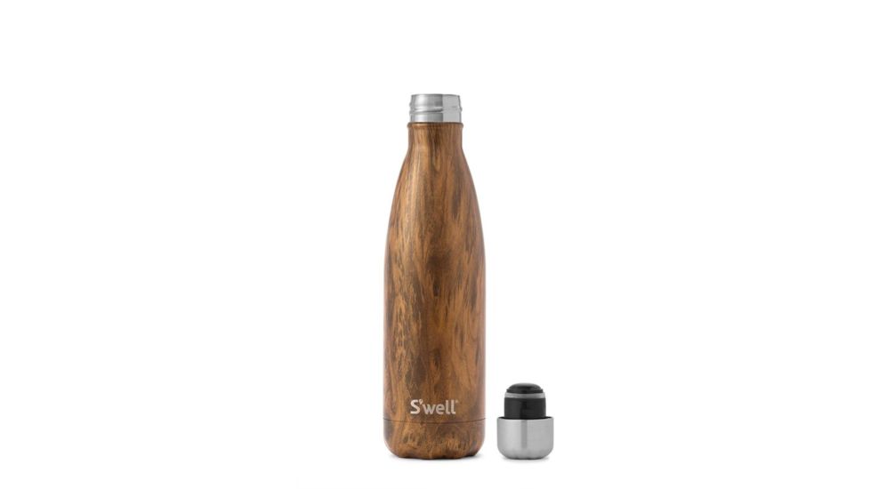 S'well Wood Teakwood Bottle, 17oz WWB-TEAK01