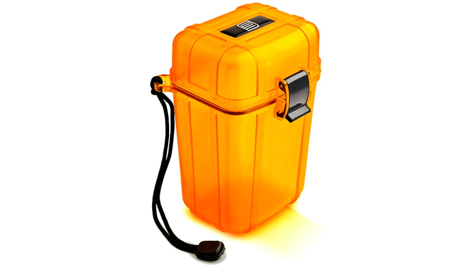 S3 T4000 Waterproof Dry Protective Gun Case, Translucent Orange, T4000-11