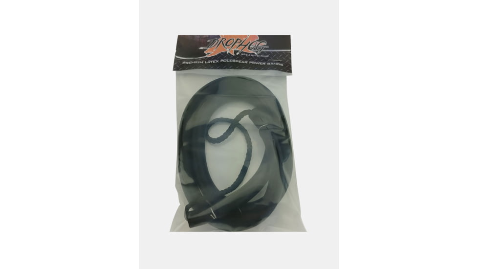 SA Sports Outdoor Gear Drophog 10mm Standard Polespear Powerbands, 18in, Black, 731