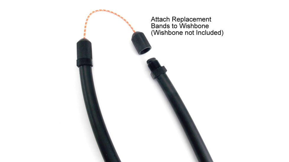 SA Sports Outdoor Gear Drophog Ambush Latex Euro Style Power Bands, 14mm, For 30 Class Guns, Black, 757