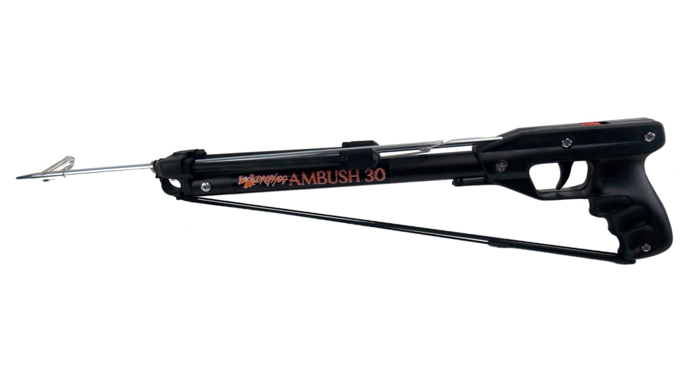 SA Sports Outdoor Gear Drophog Ambush w/ Latex Bands and Spear Shaft 30cm Micro Speargun Fishing Tool, Black, 753