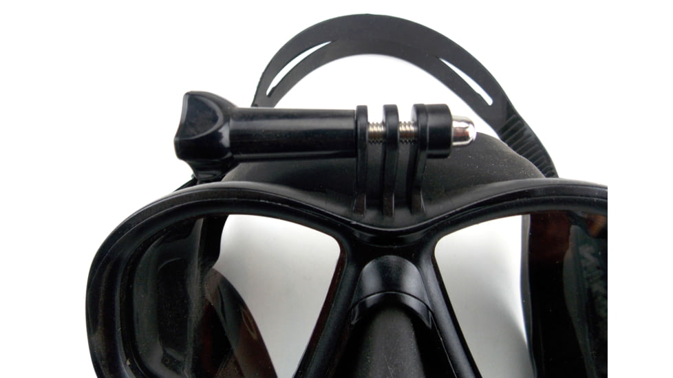 SA Sports Outdoor Gear Drophog Freediving Mask Water Sports Equipment, Slicone, Black, One Size, 749