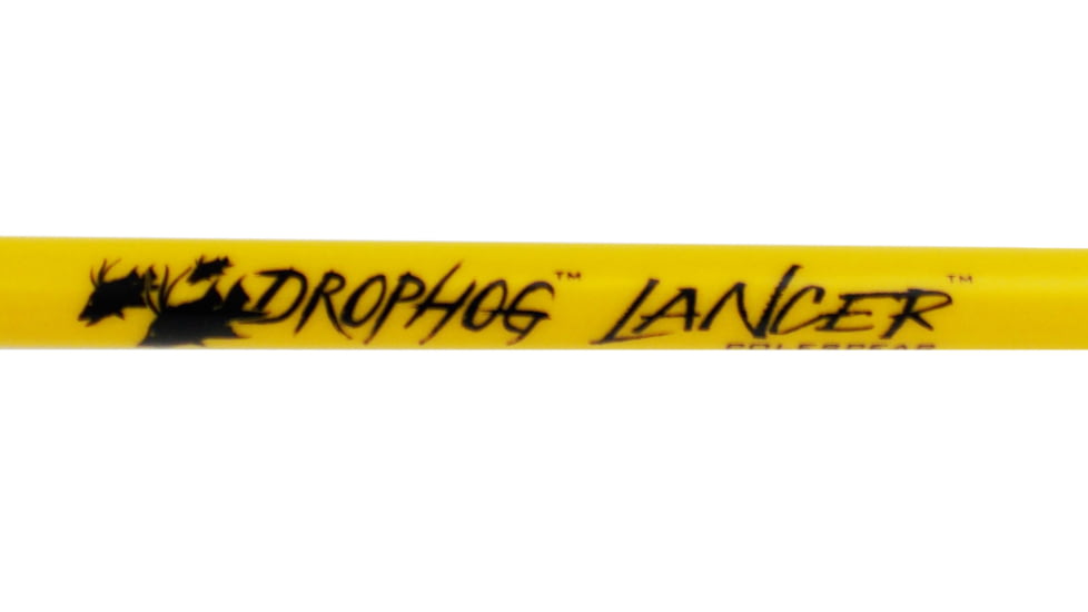 SA Sports Outdoor Gear Drophog Lancer One Piece Polespear w/ 3 Prong Barbed Paralyzer Tip Fishing Tool, 72in, Yellow, 729