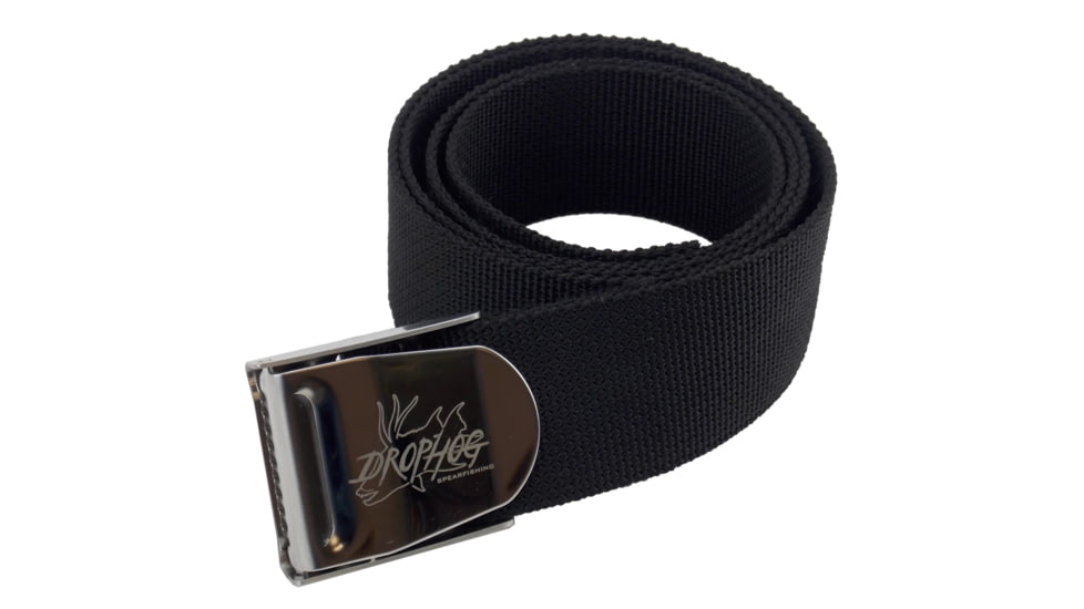 SA Sports Outdoor Gear Drophog Weight Belt, 60in, Ballistic Nylon, Black / Chrome, 60in / Adjustable, 738