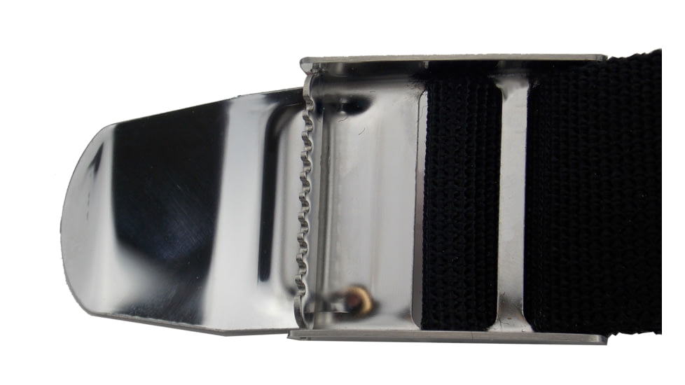 SA Sports Outdoor Gear Drophog Weight Belt, 60in, Ballistic Nylon, Black / Chrome, 60in / Adjustable, 738