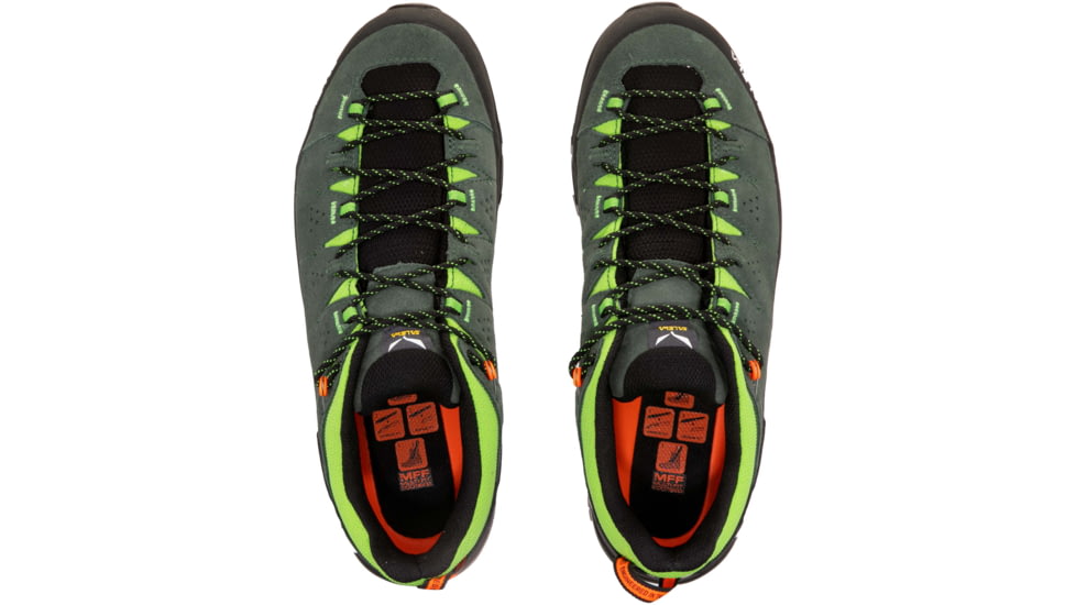 Salewa Alp Trainer 2  Hiking Shoes - Men's, 8 US, Medium, Raw Green/Black, 00-0000061402-5331-8