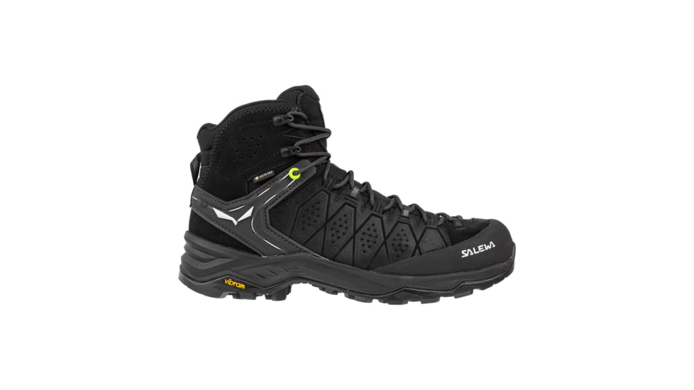 Salewa Alp Trainer 2 Mid GTX Hiking Boots - Mens, Black/Black, 8.5, 00-0000061382-971-8.5
