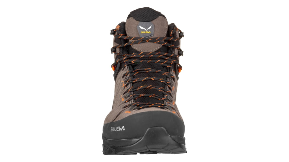 Salewa Alp Trainer 2 Mid GTX Hiking Boots - Mens, Wallnut/Fluo Orange, 8, 00-0000061382-7512-8