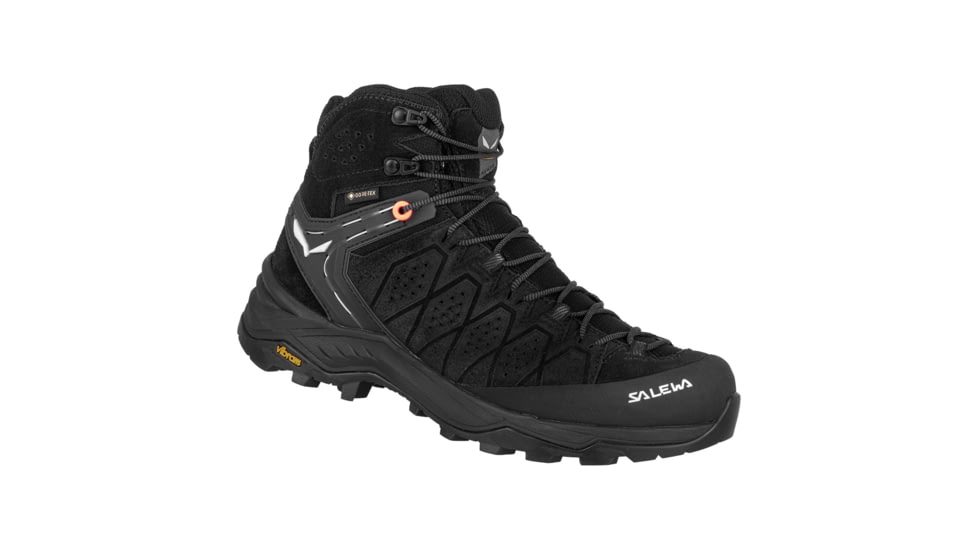 Salewa Alp Trainer 2 Mid GTX Hiking Boots - Womens, Black/Black, 10, 00-0000061383-971-10