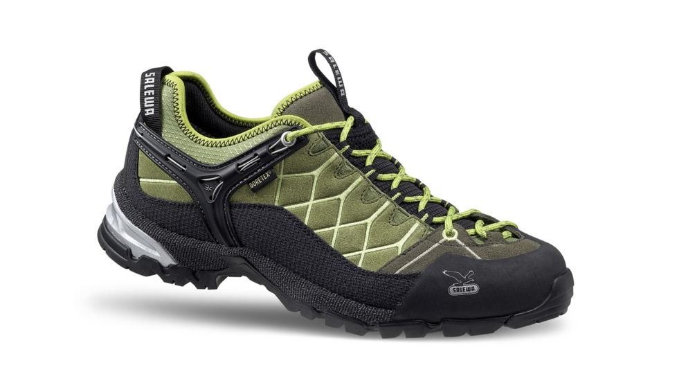 Salewa Alp Trainer GTX Shoes - Men's-8.5 US-Ivy/Cactus