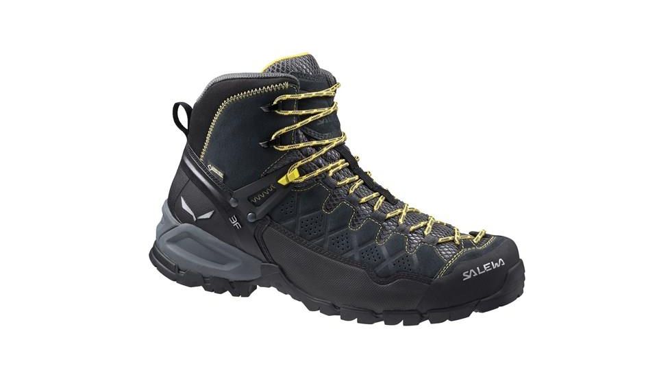Salewa Alp Trainer Mid GTX Hiking Boot - Men's-Carbon/Ringlo-10