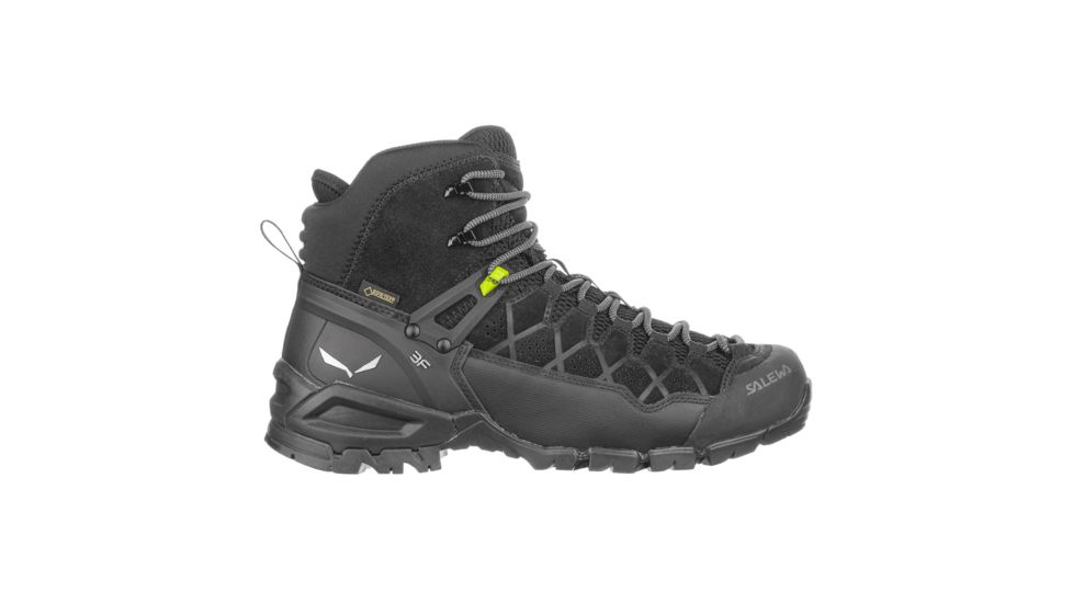 Salewa Alp Trainer Mid GTX Hiking Boot - Mens, Black/Black, 13, 00-0000063432-0971-13
