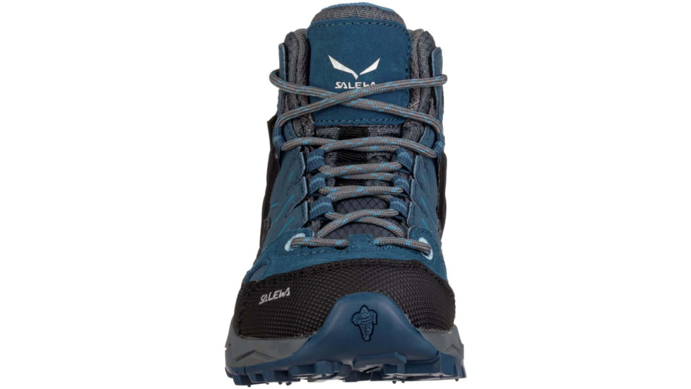 Salewa Alp Trainer Mid GTX Hiking Boots - Kids, Dark Denim/Charcoal, 12, 00-0000064010-365-12