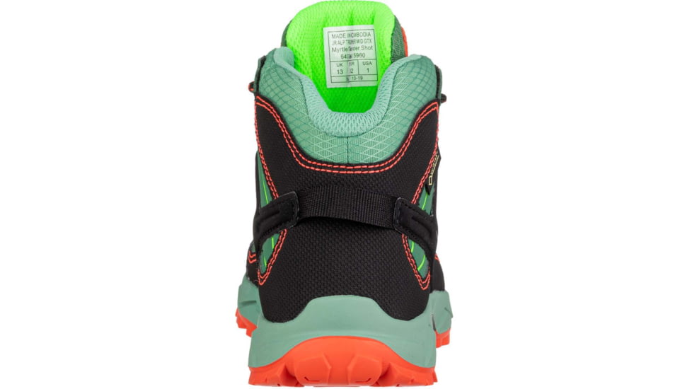 Salewa Alp Trainer Mid GTX Hiking Boots - Kids, Myrtle/Tender Shot, 2, 00-0000064010-5960-2