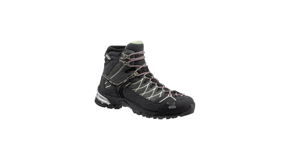 Salewa Alp Trainer Mid GTX - Women's-8.5 US / 40 EU-Slate/Mint