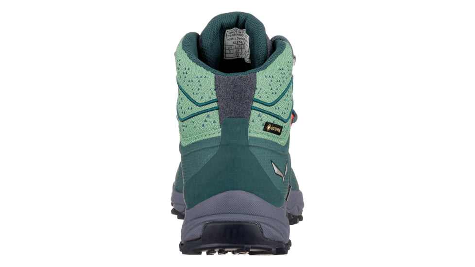 Salewa Alpenrose 2 Mid GTX Hiking Boots - Womens, Atlantic Deep/Feld Green, 6, 00-0000061374-8540-6