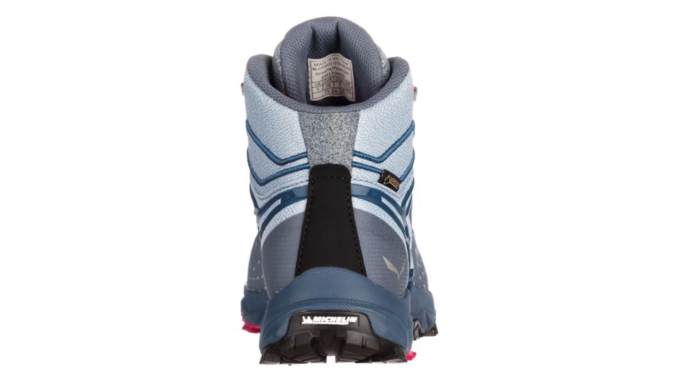 Salewa Alpenrose Ultra Mid GTX Hiking Boot - Womens, Grisaille/Poseidon, 8, 00-0000064417-0458-8