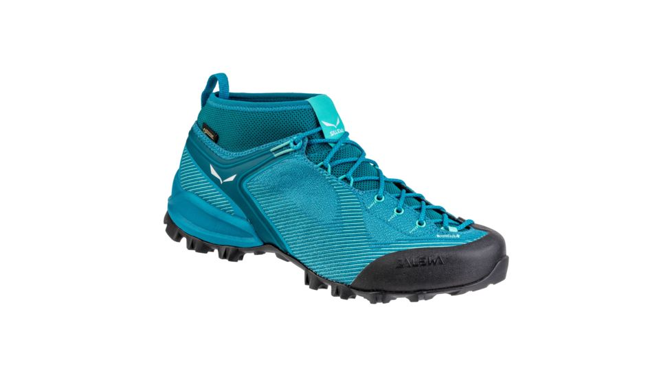 Salewa Alpenviolet GTX Mountaineering Shoes - Womens, Malta/Lagoon Green, 7.5, 00-0000061345-8737-7.5