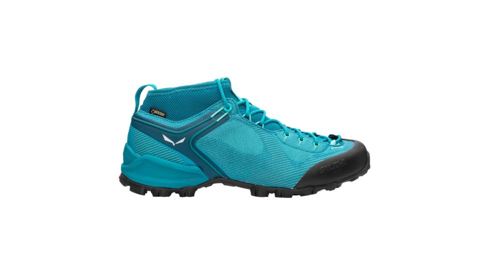 Salewa Alpenviolet GTX Mountaineering Shoes - Womens, Malta/Lagoon Green, 7.5, 00-0000061345-8737-7.5