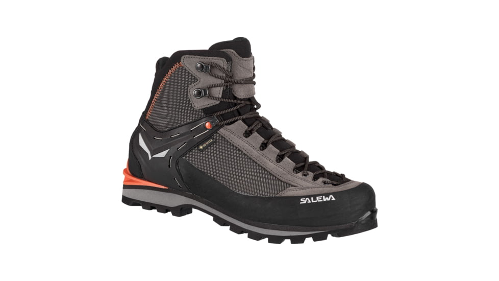 Salewa Crow GTX Mountaineering Boots - Mens, Wallnut/Fluo Orange, 12.5, 00-0000061328-7512-12.5
