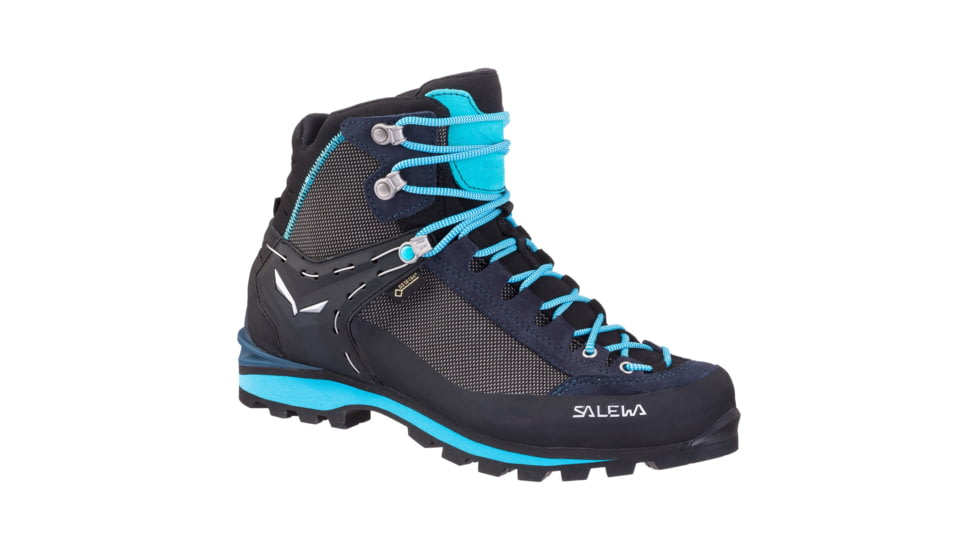 Salewa Crow GTX Mountaineering Boots - Womens, Premium Navy/Ethernal Blue, 9, 00-0000061329-3985-9